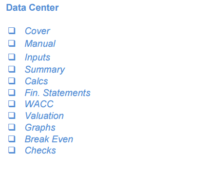 Data Center Financial Model (10+ Yrs. DCF and Valuation)